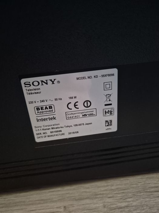 Tv Sony Bravia 55