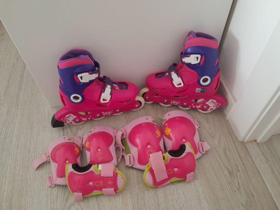 Patins e protecções criança