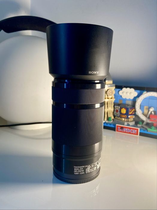 Lente Sony 55-210mm f/4.5-6.3 OSS – Muito Bom Estado