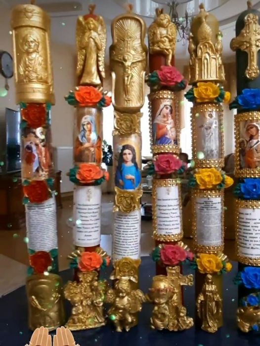 Свечи обрядовые, программные свечи