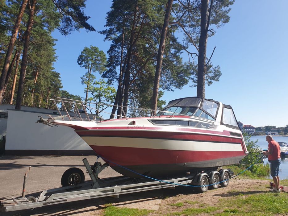 Jacht łódz motorowa century mirada nie bayliner + przyczepa