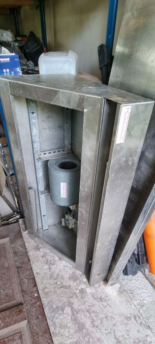 Okap gastronomiczny Pochłaniacz przemysłowy nierdzewny 100cm szeroki n