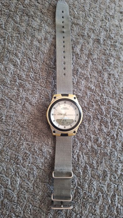 наручний годинник Casio Illuminator Telememo 30 World Time AW-80