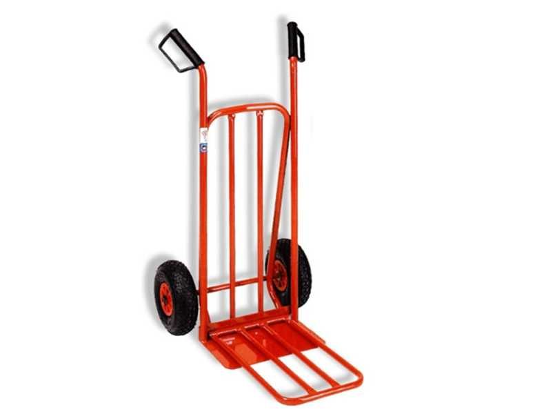 Carro transporte com grelha