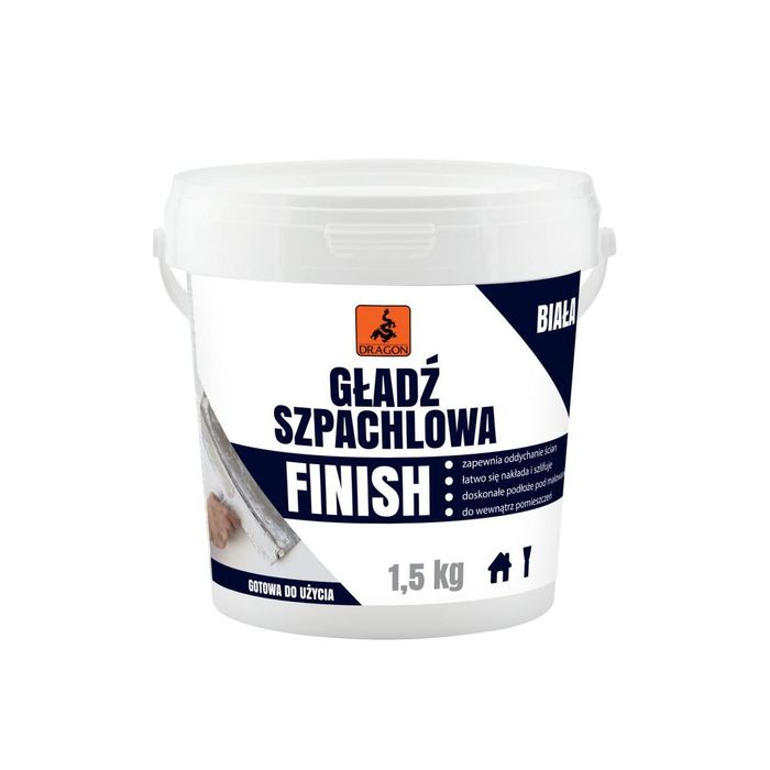 DRAGON Gładź Szpachlowa FINISH 1,5kg
