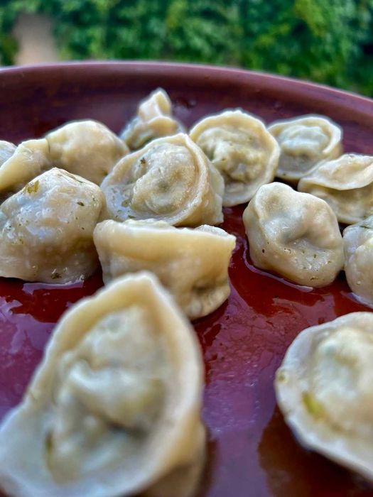 Пельмені з рапанів