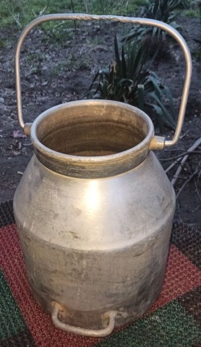 Бидон алюминиевый для доильного аппарата