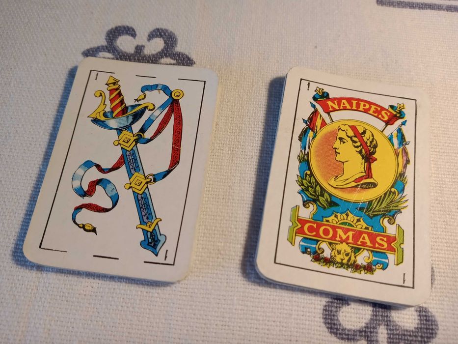 Baralho de cartas NAIPES COMAS - mini baralho (raro)