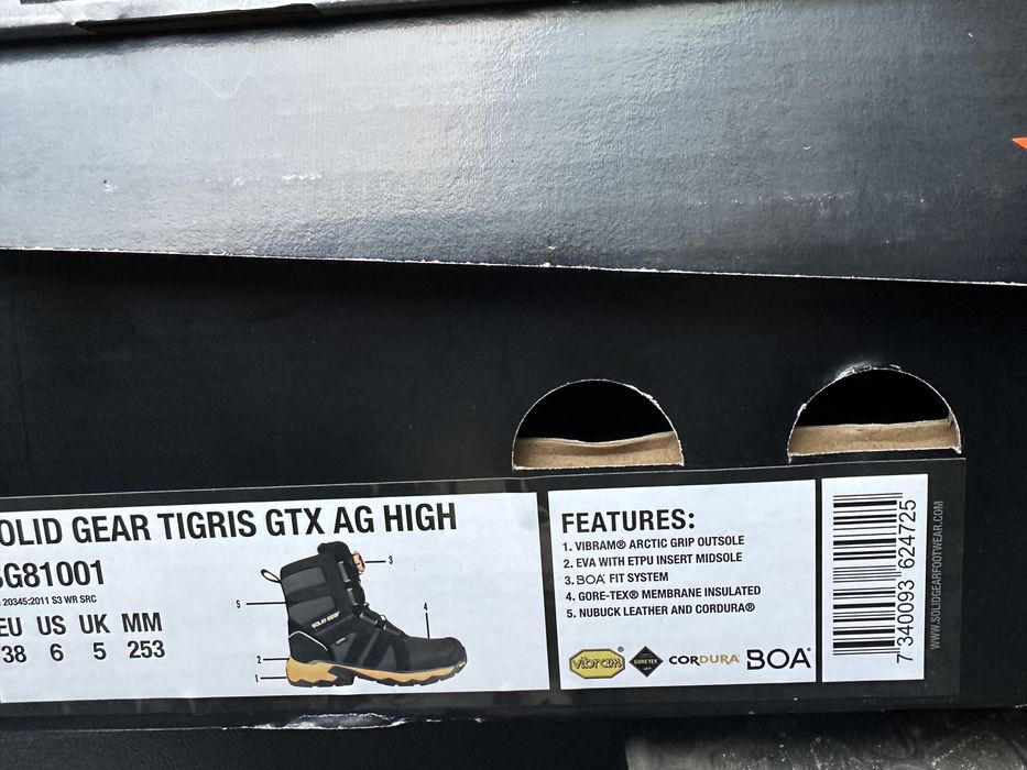 Buty unisex Solid Gear Tigris High Bravo 2 GTX rozm 38