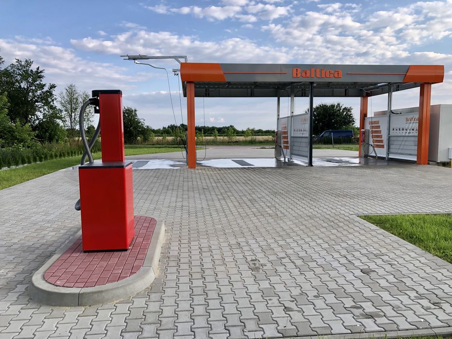 Działka 2029m2 myjnia bezdotykowa poz. bud. Stacja Paliw Benzynowa LPG
