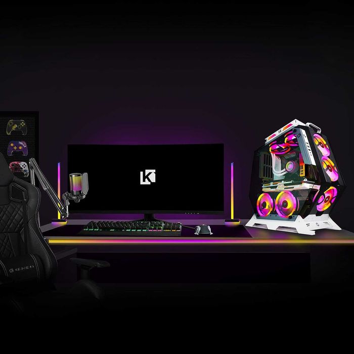 Obudowa KEDIERS C570 ATX USB Midi Tower RGB Okno
