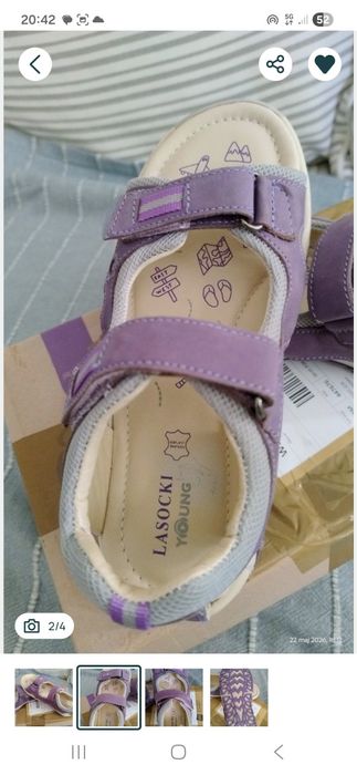Sandałki Lasocki Young nr 31