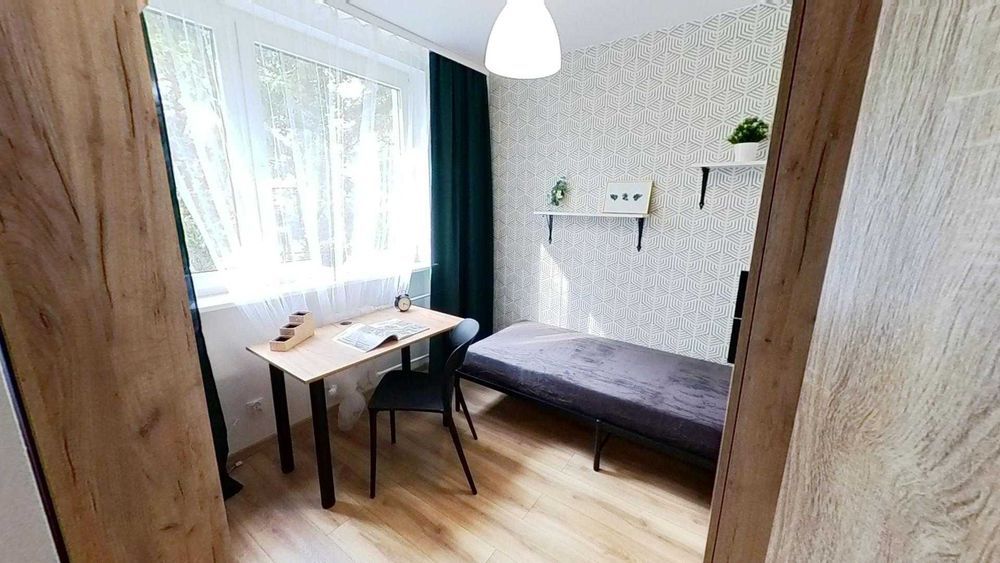 Elegancki pokój 1-os. na Lazurowej – 6 min do WAT, metro 10 min!
