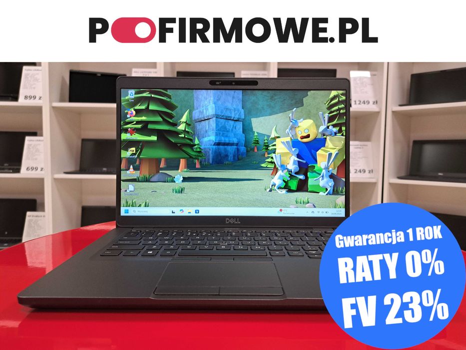 Laptop 14" Dell Latitude 5401 i5-9400H 32GB 256SSD Dotyk Nvidia Win11