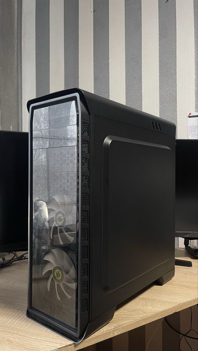 Корпус для ПК Gamemax ATX Elysium Black для компʼютеру