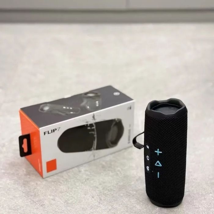 Колонка Caixa De Som JBL Flip 7 Bluetooth Speaker Чорний Колір