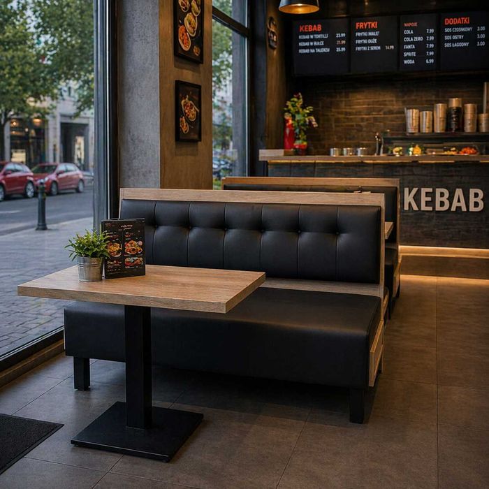 Stolik do jadalni, restauracji, lokalu 68 x 120 cm - PRODUCENT - 5 lat gwarancji