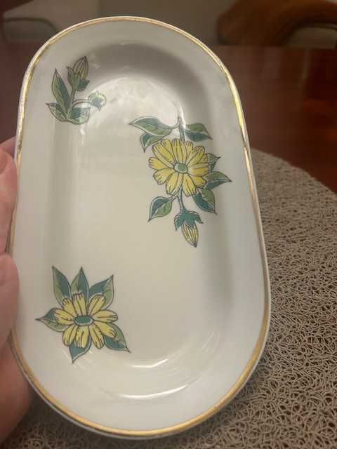 Półmisek vintage,  czasy PRL - producent Włocławek