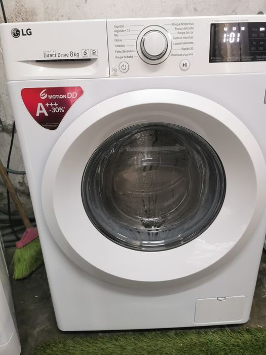 Máquina lavar roupa LG 8kg 1400rpm faça entrega