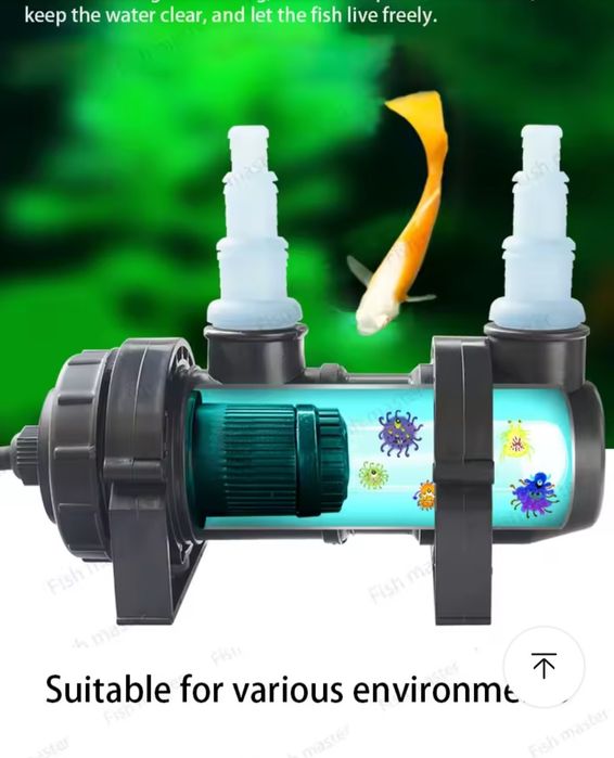 Lampa UV 5w, sterylizator do akwarium