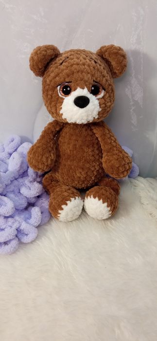 Іграшка м'яка ведмедик