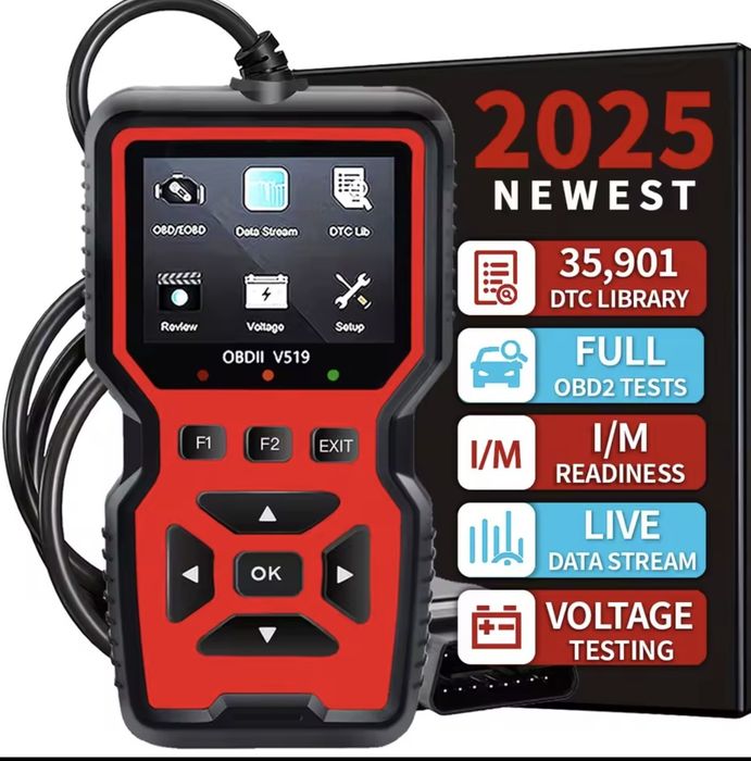 Сканер професійний OBD2 V519