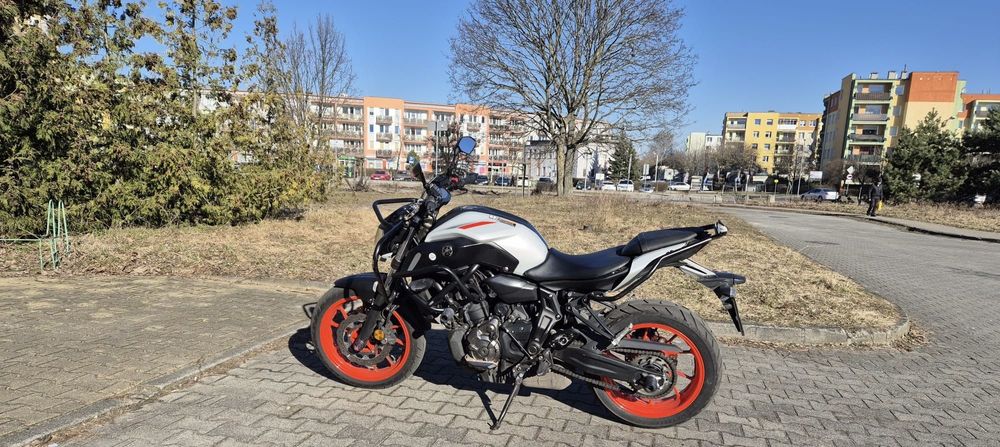 Yamaha MT MT-07 , alarm i grzane manetki, pierwszy właściciel,