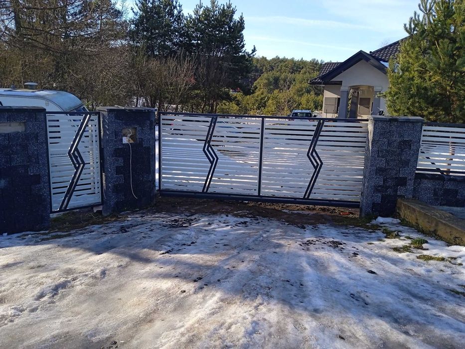 Ogrodzenia stalowe – ocynk + malowanie proszkowe