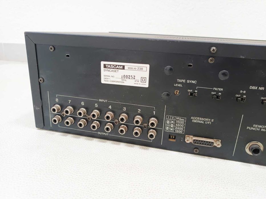 Gravador Multi pistas Tascam 238 Syncaset