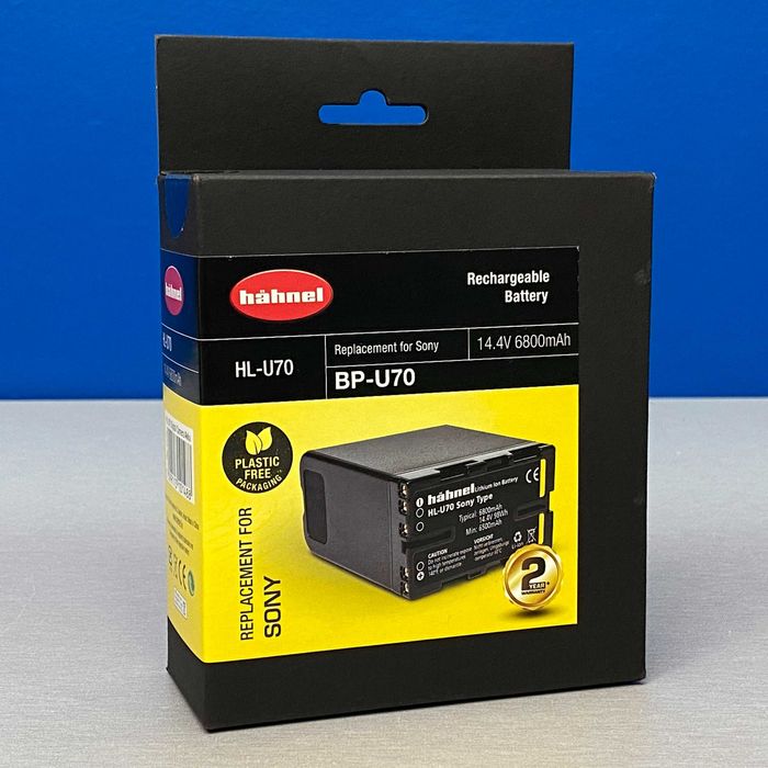 Hahnel HL-U70 | Sony BP-U70 | 6800mAh | SELADA