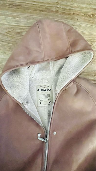 Sztuczny kożuch futro damskie męskie  L 40 pull& bear