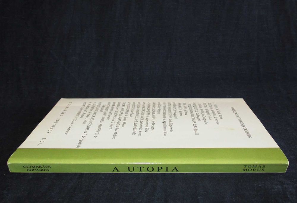 Livro A Utopia Tomás Morus (Thomas More)