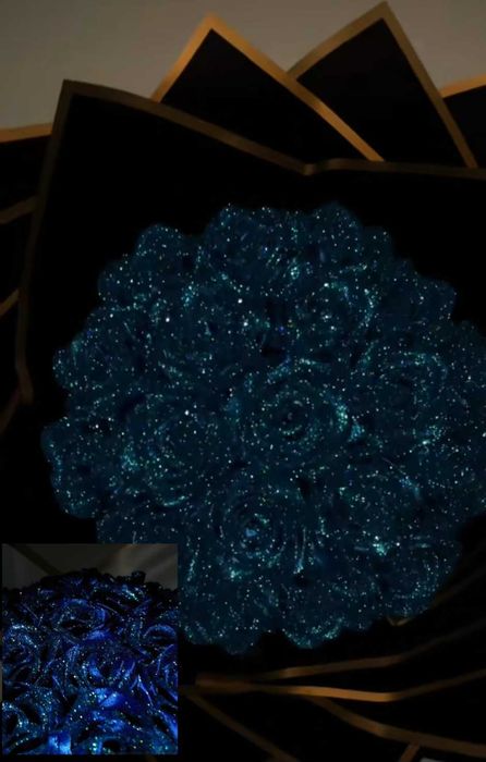 Bukiet róż wstążka