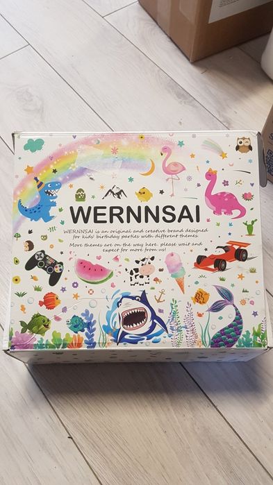 Zestaw 175sztuk dekoracji urodzinowych