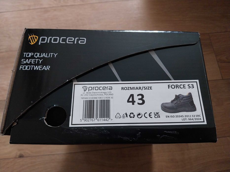 Робоче взуття "Procera" 43р.