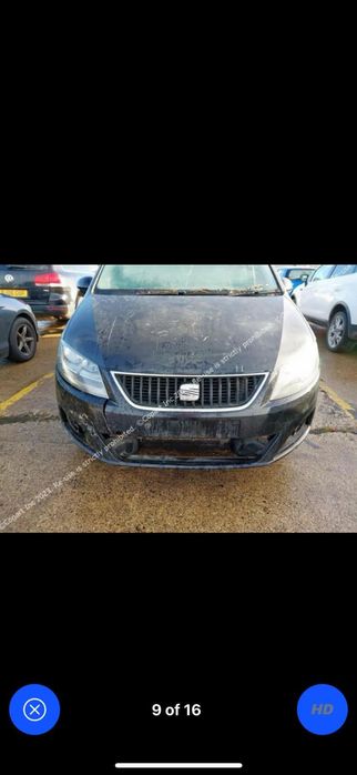 Запчасти Запчастини Розборка Seat Alhambra 7N Сеат 2012 Капот Бампер