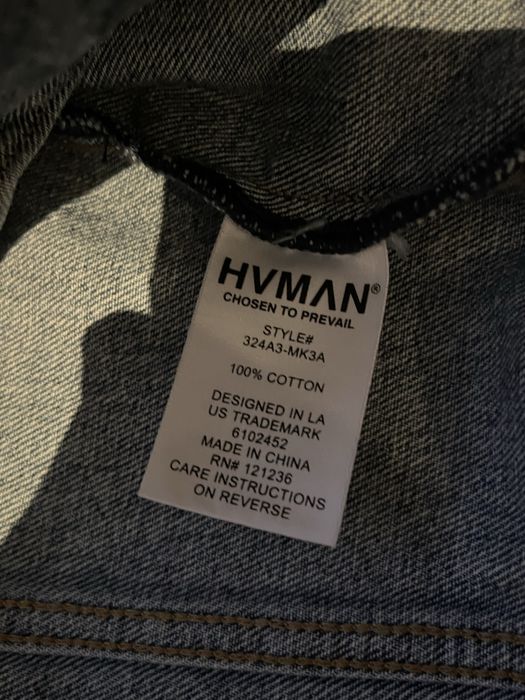 limitowana Kurtka jeansowa HVMAN