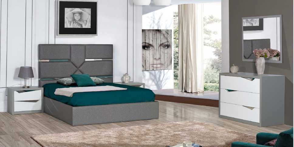 Cama de Casal em cerejeira