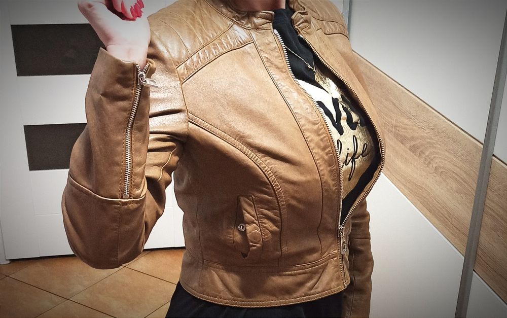 Kurtka skórzana Ochnik