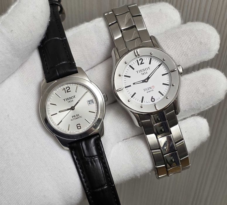 Чоловічий годинник Tissot T40.1.486.11 Silen-T Alarm Touch