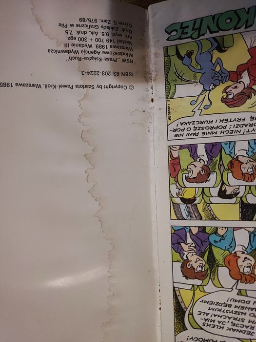 Komiks Pióro contra flamaster