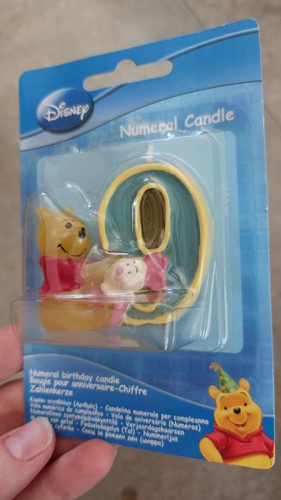 Świeczka urodzinowa 9 lat