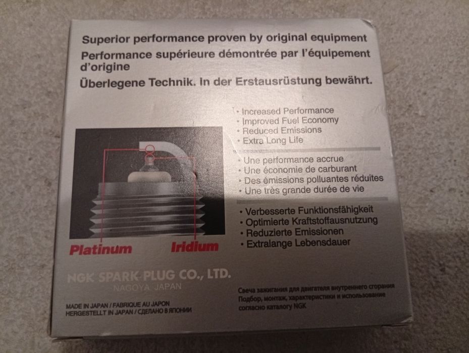 Świece zapłonowe NGK