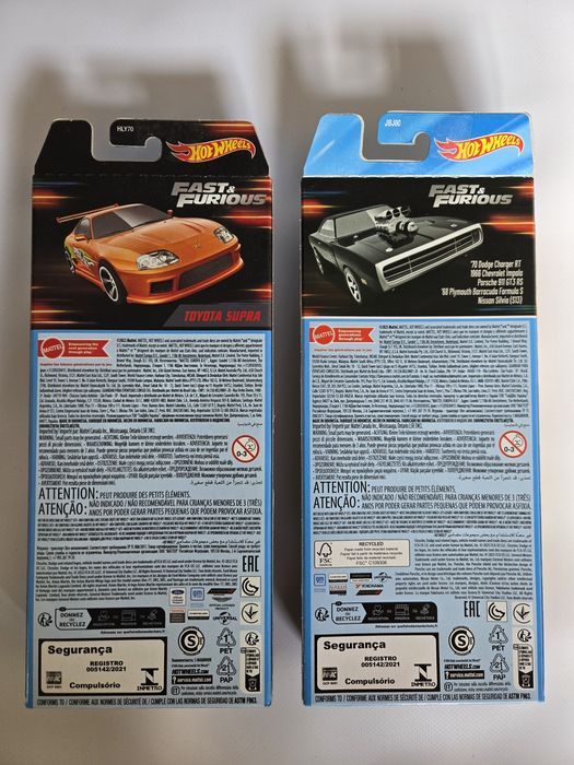 Hotwheels Set FastFurious, Velozes e furiosos diecast miniatura