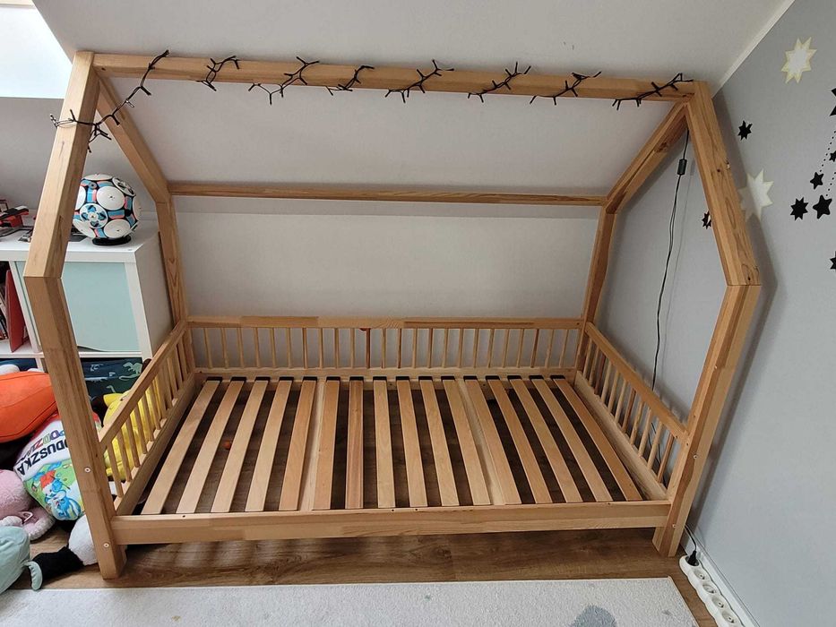 Łóżko domek Pioli od Luletto 160x80 z materacem