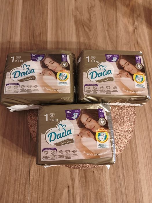 Pieluchy pampersy Dada 1 2-5 kg