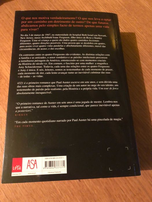 4 3 2 1   Paul Auster