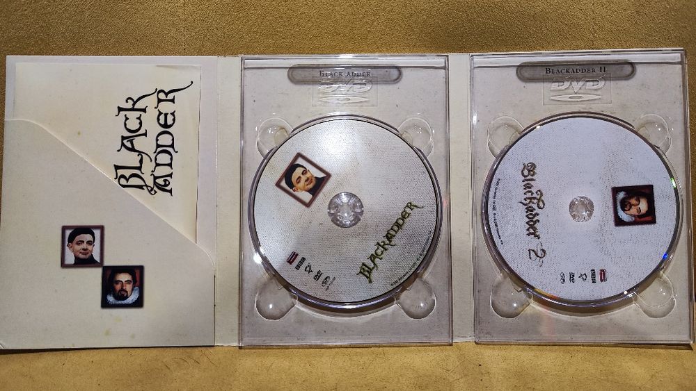 BlackAdder season 1 e 2 - dvd