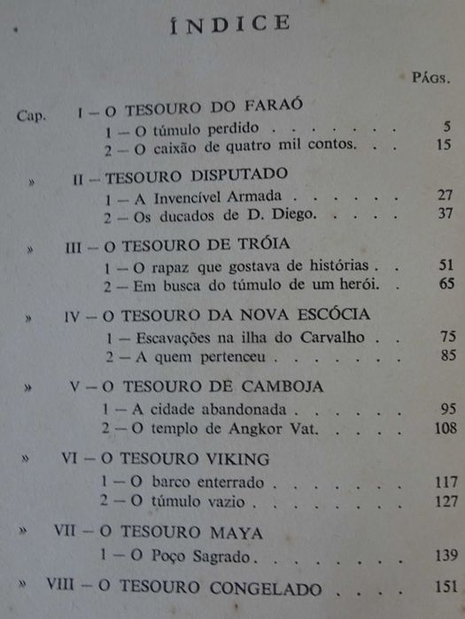 Tesouros Escondidos de John Merrett - 1º Edição 1961