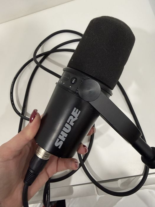 Shure MV7-профессиональный микрофон для подскастов,стримов